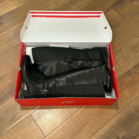 Crown & Ivy Moto Boots - Picture 2 of 4